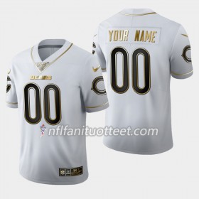 Miesten Chicago Bears NFL Pelipaita Custom Nike Valkoinen Golden Edition 100th